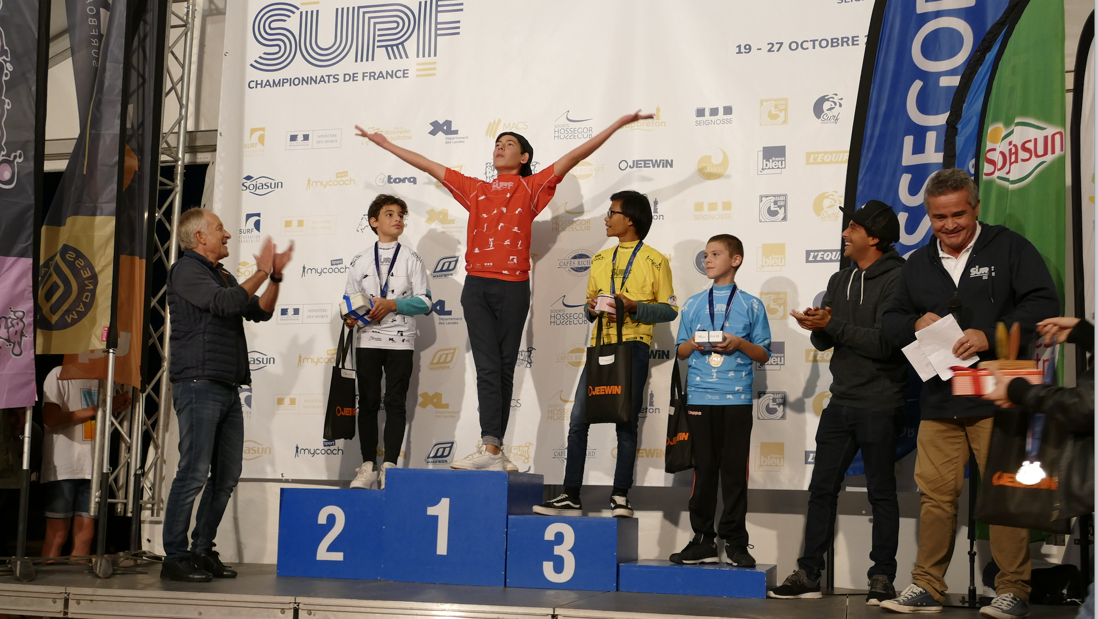 Carton plein pour la catégorie Para Surf Adapté lors des Championnats de France de Surf 2019